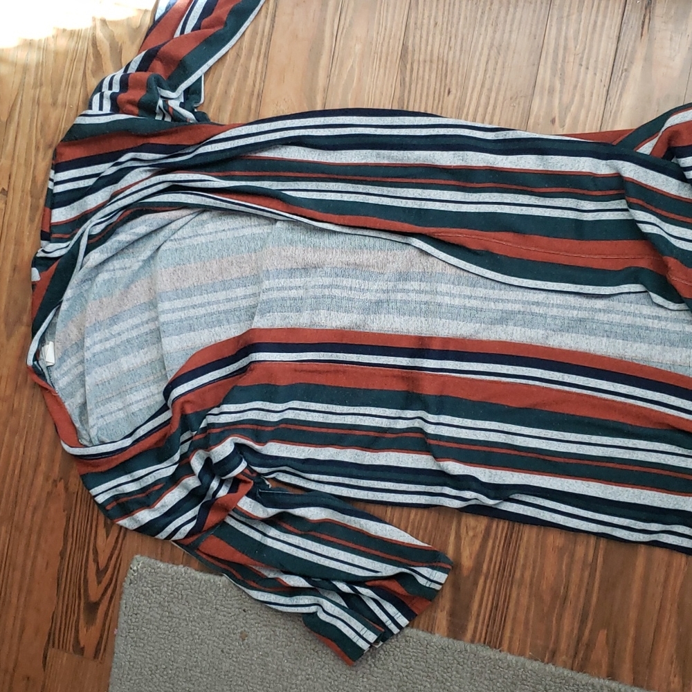 Striped duster / cardigan
